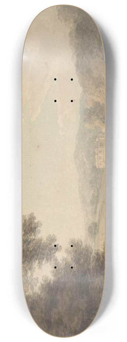 Thomas Hearne - Leeds Castle, Kent 8.25 inch art skate deck