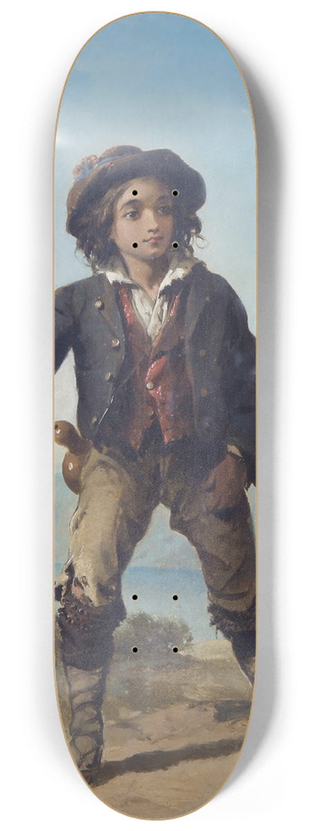 Thomas Jones Barker - The Herd Boy 8.25 inch art skate deck