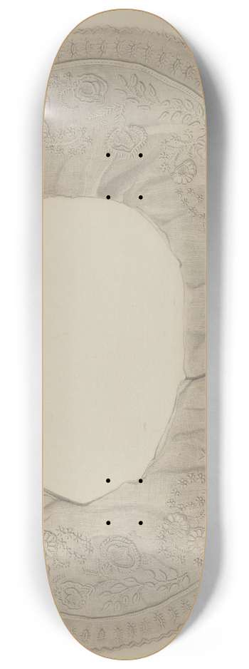 Thomas O'Connor - Embroidered Lace Collar 8.25 inch art skate deck