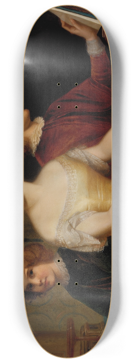 Thomas Prichard Rossiter - The Parmly Sisters 8.25 inch art skate deck