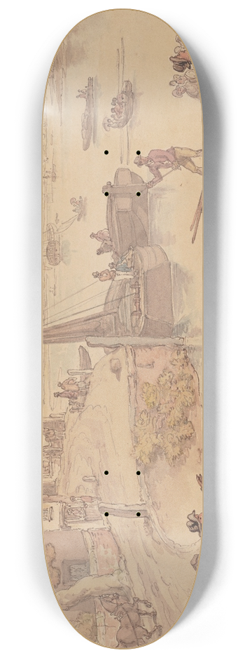 Thomas Rowlandson - Richmond 8.25 inch art skate deck