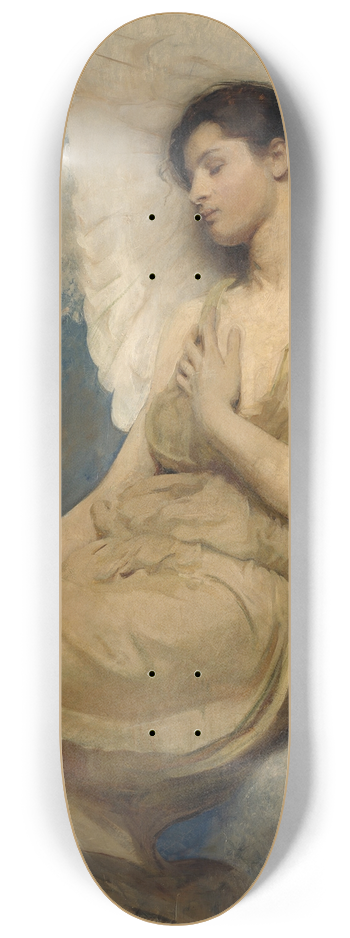 Abbott Handerson Thayer - Winged Figure 8.25 inch art skate deck