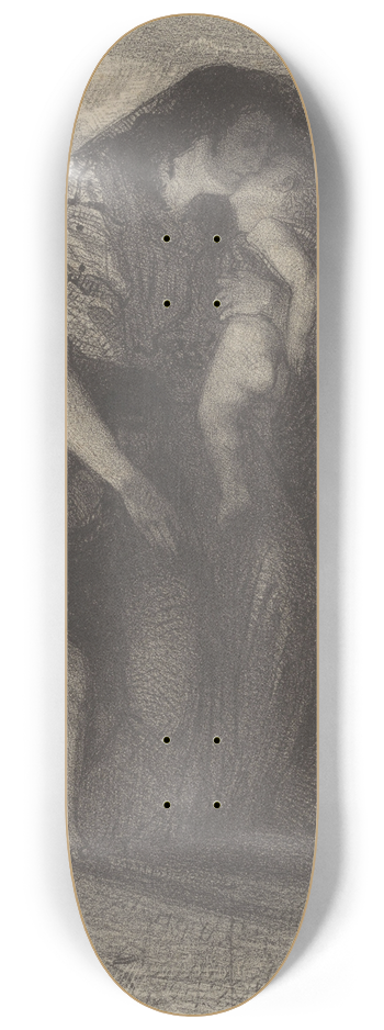 August Alleb - Medea 8.25 inch art skate deck