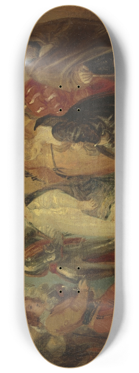 Thomas Stothard - The Return of Othello, Othello, Act II, Scene II 8.25 inch art skate deck