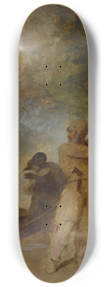 Thomas Sully - Fridays Father Rescued 8.25 inch art skate deck