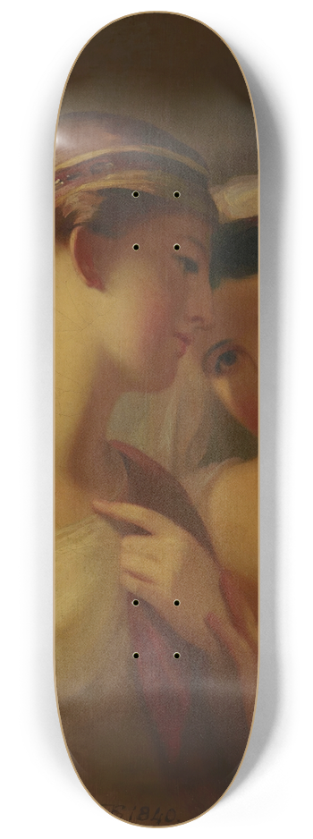 Thomas Sully - Greek Girls 8.25 inch art skate deck