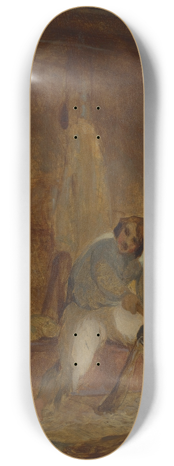 Thomas Sully - In His Cave 8.25 inch art skate deck