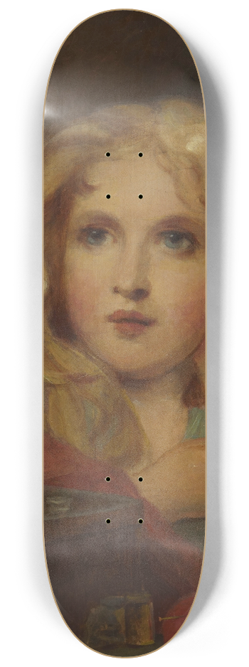 Thomas Sully - Portrait of a Child 8.25 inch art skate deck