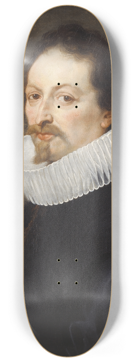 Thomas Willeboirts Bosschaert - Portret van Gaspar Gevartius 8.25 inch art skate deck