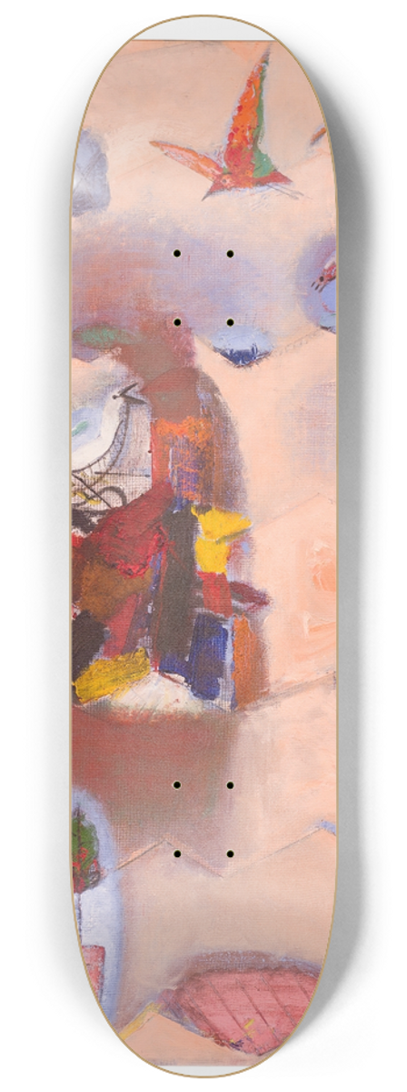 Tiit Psuke - Birds of the Baltic Sea II 8.25 inch art skate deck