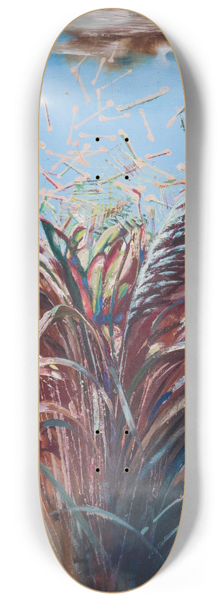 Tiit Psuke - Blossom in the Grass 8.25 inch art skate deck