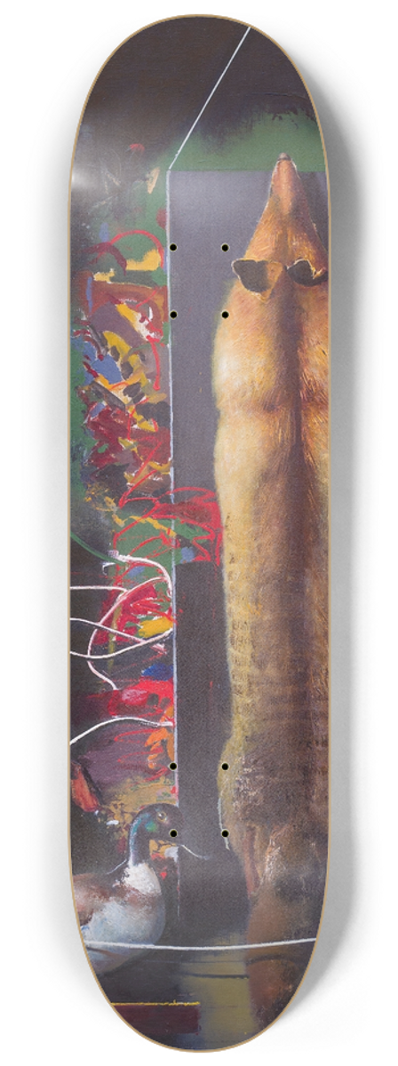 Tiit Psuke - Exposition 8.25 inch art skate deck