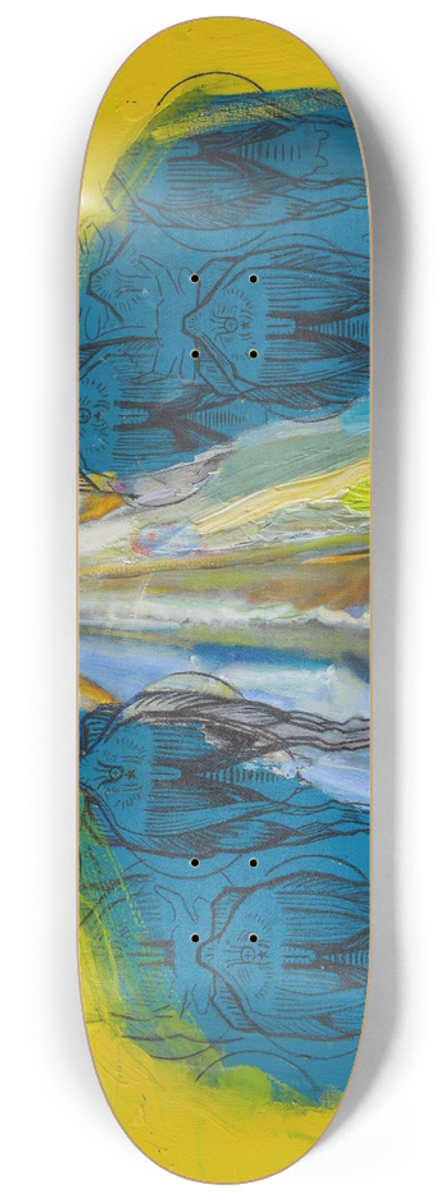 Tiit Psuke - Karjuse r 8.25 inch art skate deck