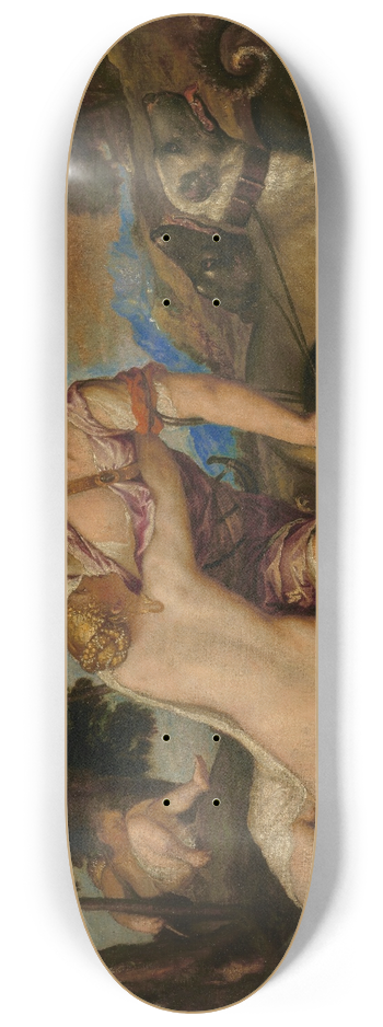 Titian - Venus and Adonis 8.25 inch art skate deck