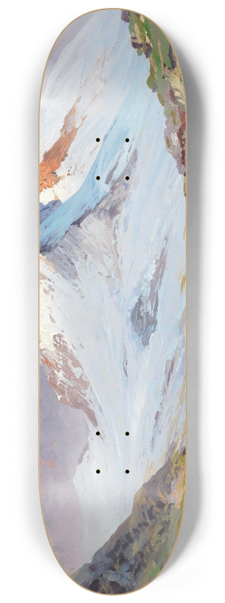 Toni Haller - View of the Matterhorn 8.25 inch art skate deck