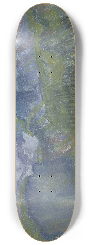 August Babberger - Mountainscape 8.25 inch art skate deck