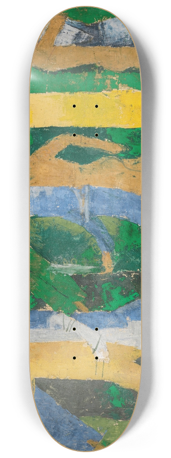 August Babberger - Paare im Walde II 8.25 inch art skate deck