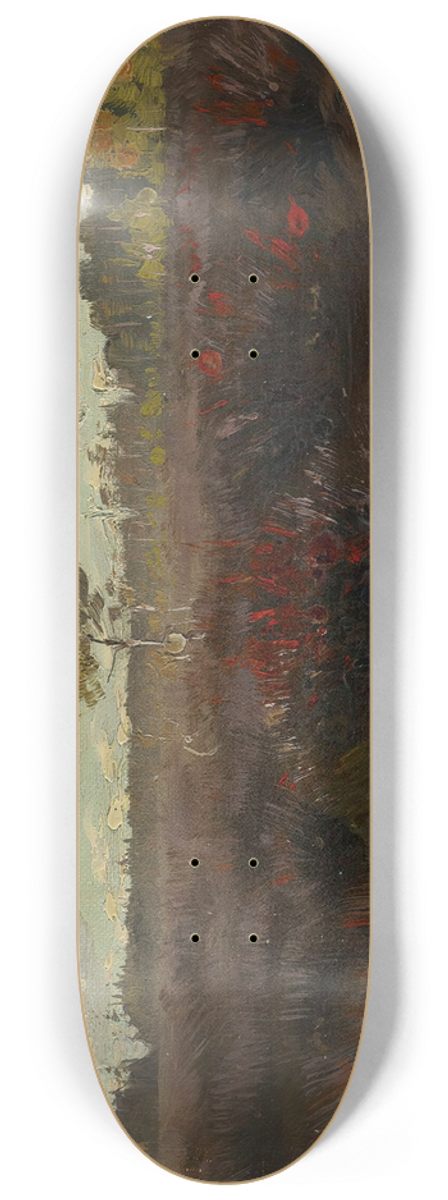 Torsten Wasastjerna - Bog in Lapland 8.25 inch art skate deck