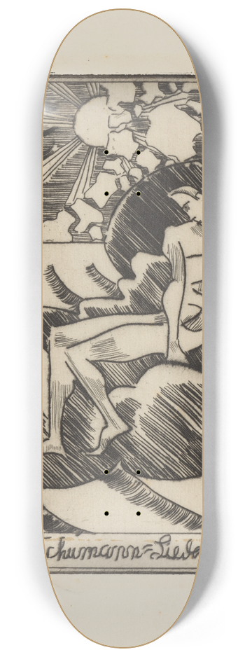 August Babberger - Robert Schumann Lieder-Buch 8.25 inch art skate deck