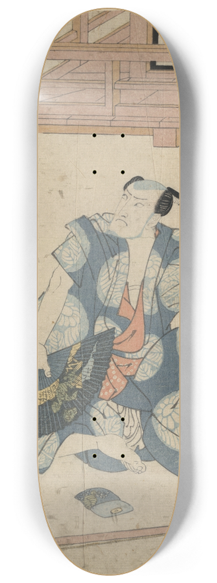Toyokuni Utagawa - Ichikawa ebijr no sangobei 8.25 inch art skate deck