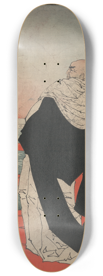 Tsukioka Yoshitoshi - Heishkoku Kiyomori 8.25 inch art skate deck