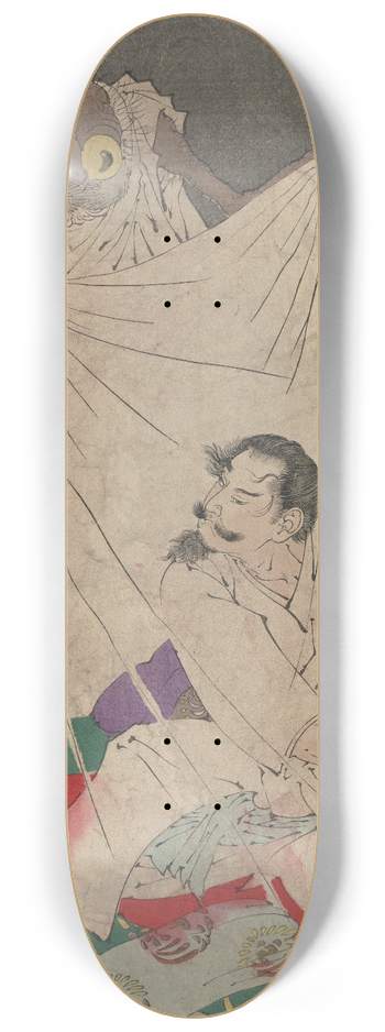 Tsukioka Yoshitoshi - Tsuchigumo 8.25 inch art skate deck