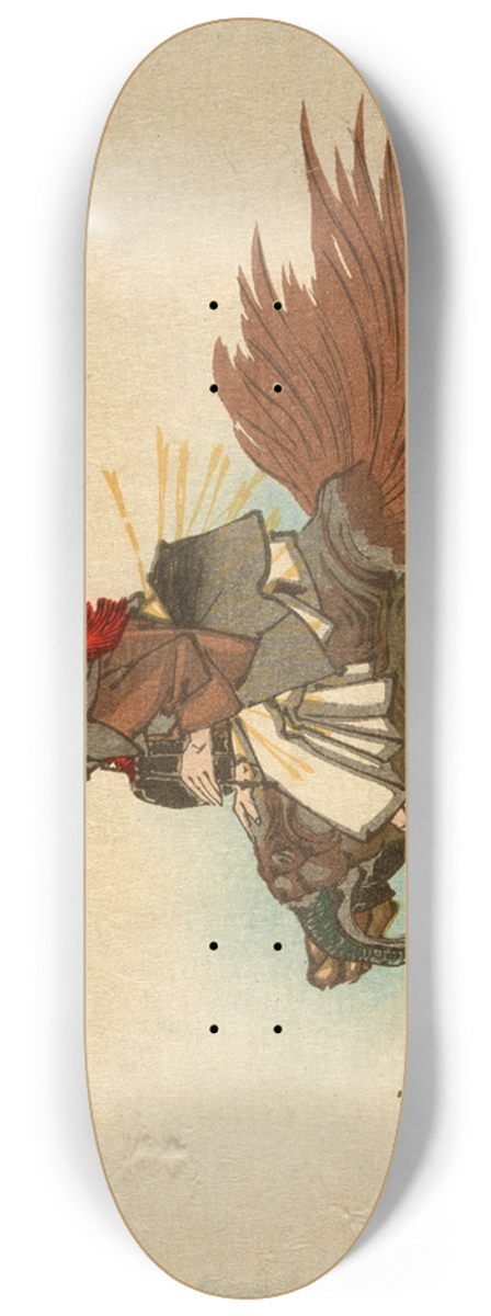 Tsukioka Yoshitoshi - Urashima Tar Returning on the Turtle 8.25 inch art skate deck
