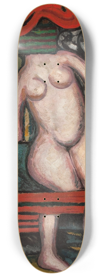 Tytus Czyewski - Still life with a figure of a saint XVIII 8.25 inch art skate deck