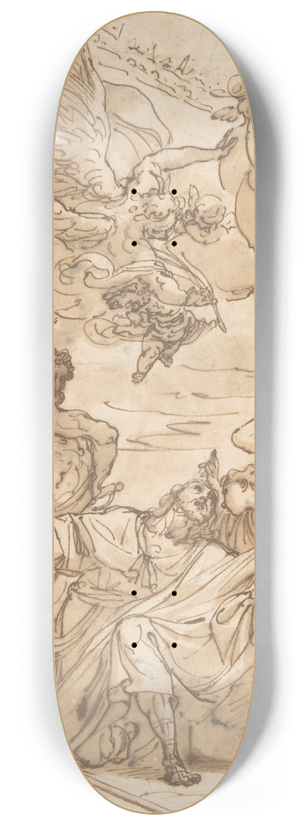 Ubaldo Gandolfi - Decapitation of Saint James the Greater 8.25 inch art skate deck