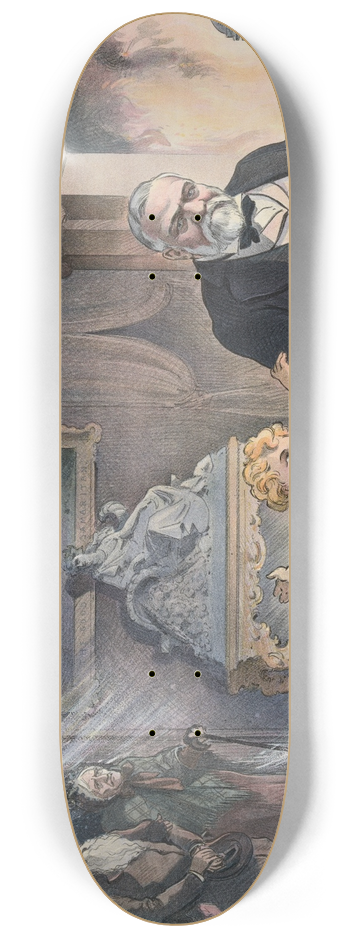 Udo Keppler - A Christmas reminder 8.25 inch art skate deck