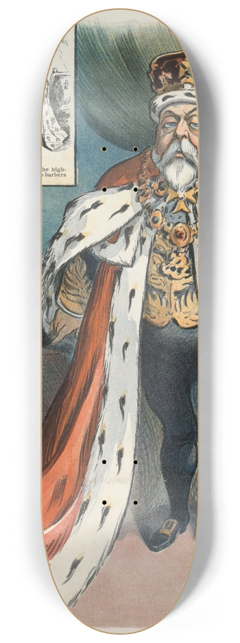 Udo Keppler - Edward Rex 8.25 inch art skate deck