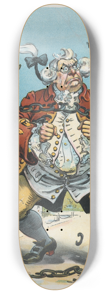 Udo Keppler - Let boss Platt beware 8.25 inch art skate deck