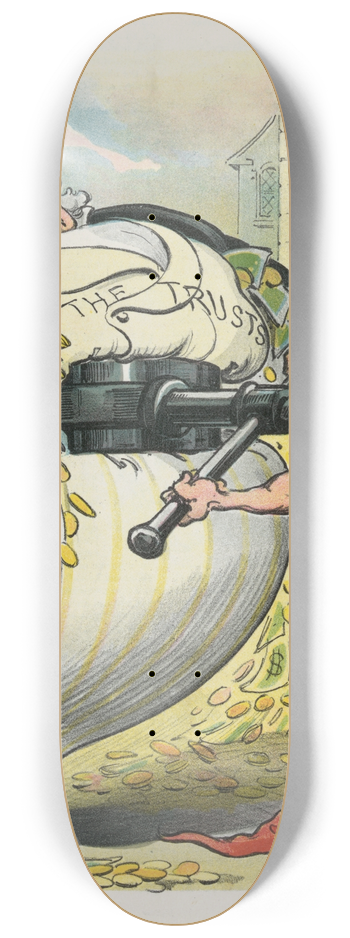 Udo Keppler - Putting the screws on him 8.25 inch art skate deck