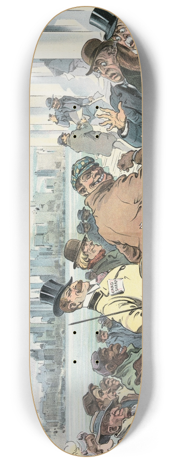 Udo Keppler - The big ones go to Jersey  why cant the little ones 8.25 inch art skate deck