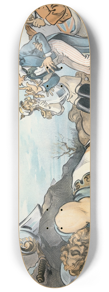 Udo Keppler - The new Dreibund 8.25 inch art skate deck