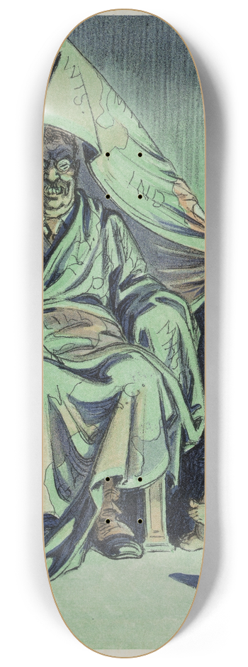 Udo Keppler - The new nationalism 8.25 inch art skate deck