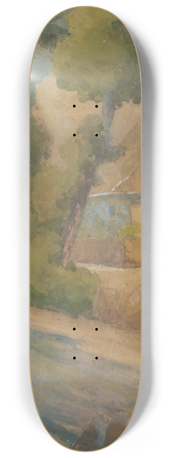 udovt ordk - By the water 8.25 inch art skate deck