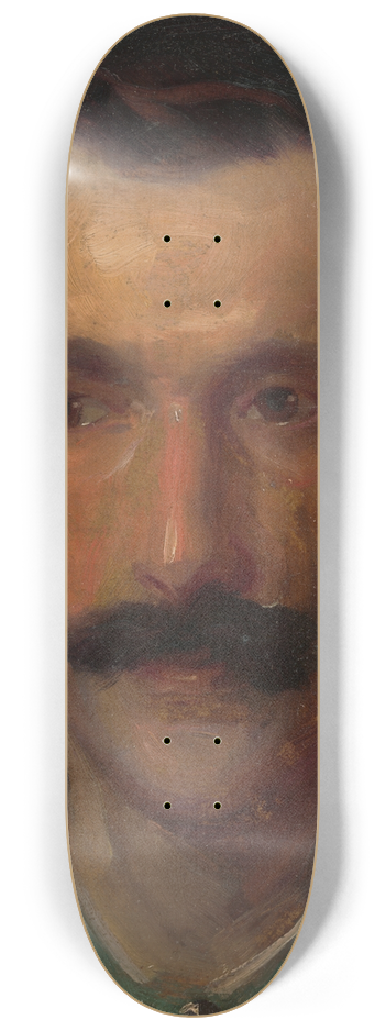 udovt Pitthordt - Mans Head 8.25 inch art skate deck