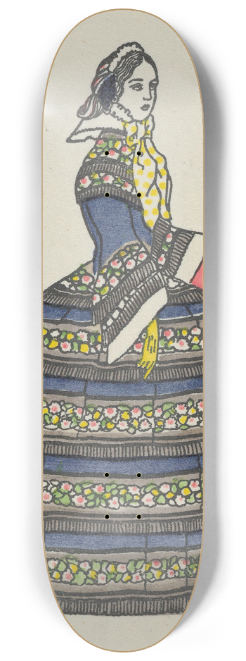 Urban Janke - Biedermeier Fashion 1 8.25 inch art skate deck