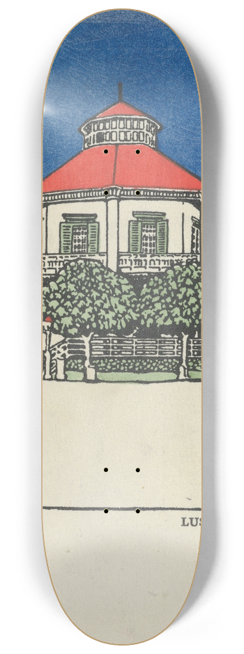 Urban Janke - Lusthaus im Prater 8.25 inch art skate deck