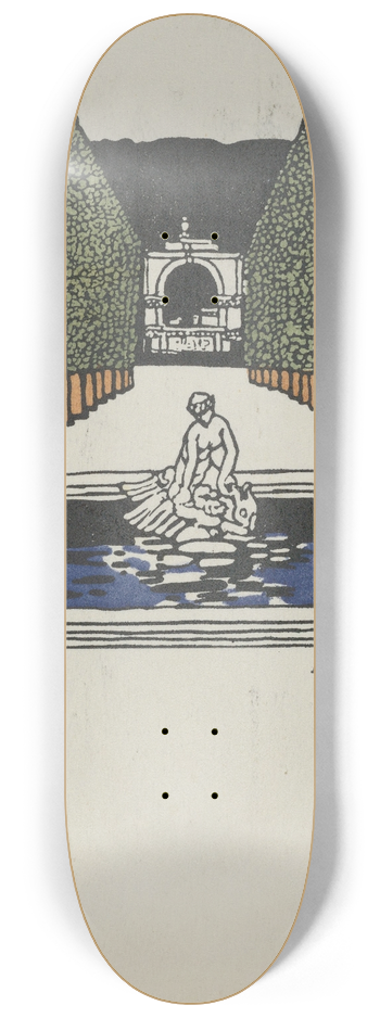 Urban Janke - Wien; Aus Schnbrunn 8.25 inch art skate deck