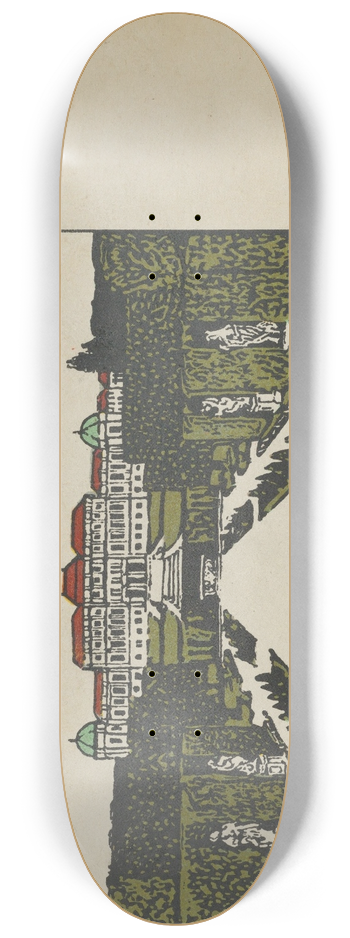 Urban Janke - Wien Belvedere 8.25 inch art skate deck