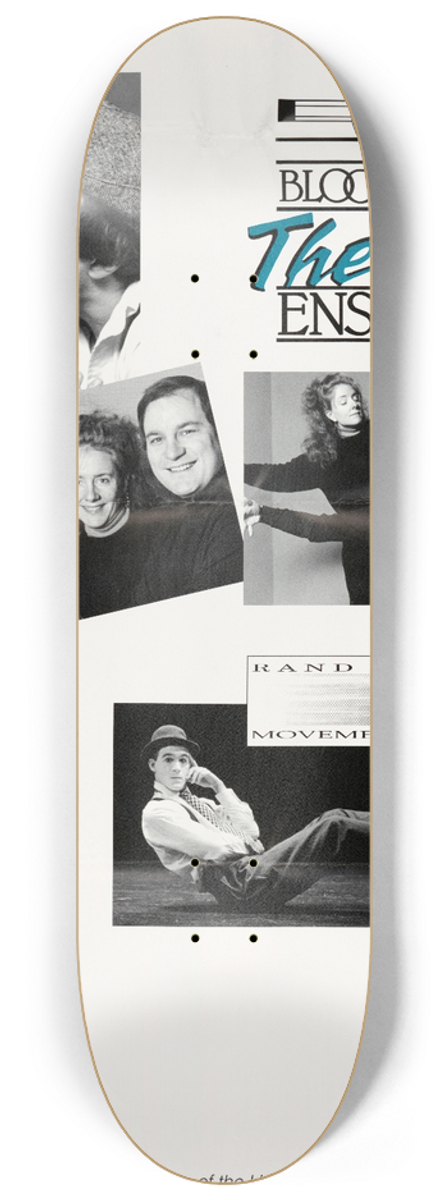U.S. Information Agency - Bloomsburg Theatre Ensemble &Rand Whipple Movement Theatre. 8.25 inch art skate deck