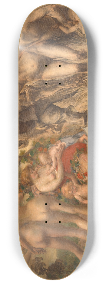 Auguste Levque - The Harvest 8.25 inch art skate deck