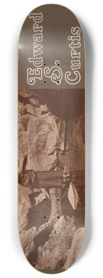 U.S. Information Agency - Edward S. Curtis 8.25 inch art skate deck