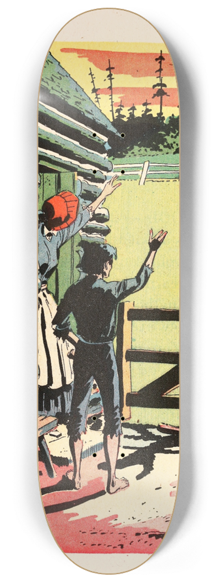 U.S. Information Agency - Family 8.25 inch art skate deck