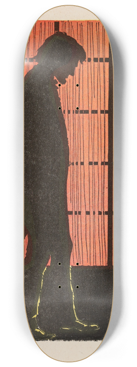 U.S. Information Agency - Purposes 8.25 inch art skate deck