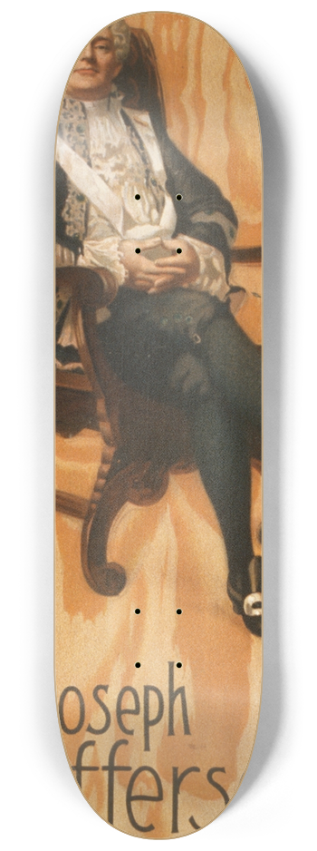 U.S. Lithograph Co. - Joseph Jefferson 8.25 inch art skate deck
