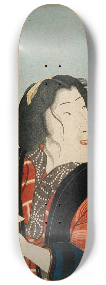 Utagawa Kuniyoshi - Band Shka as Hashimotoya Shiraito 8.25 inch art skate deck