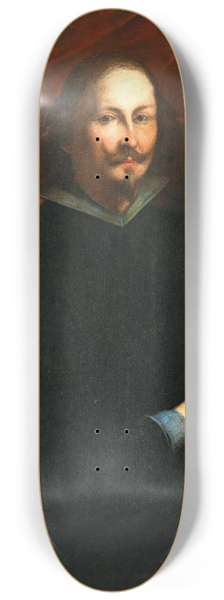 Valerio Castello - Portrait Of A Gentleman 8.25 inch art skate deck